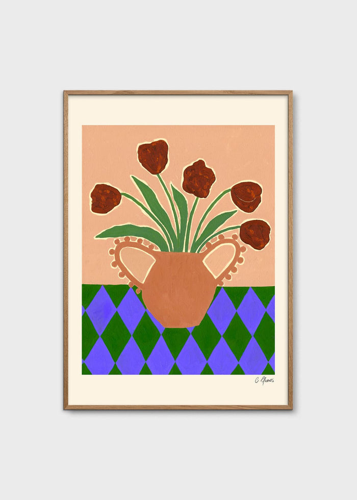 Red Tulips by Carla Llanos