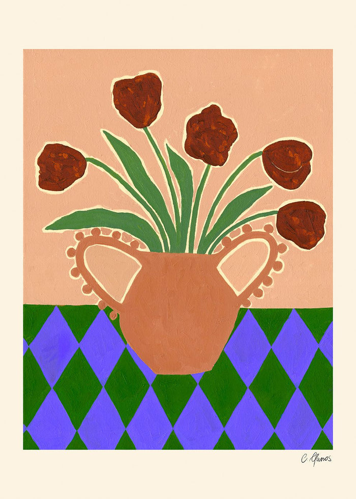 Red Tulips by Carla Llanos