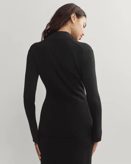 Rhone - Women's Porto Merino Blend Full Zip Sweater