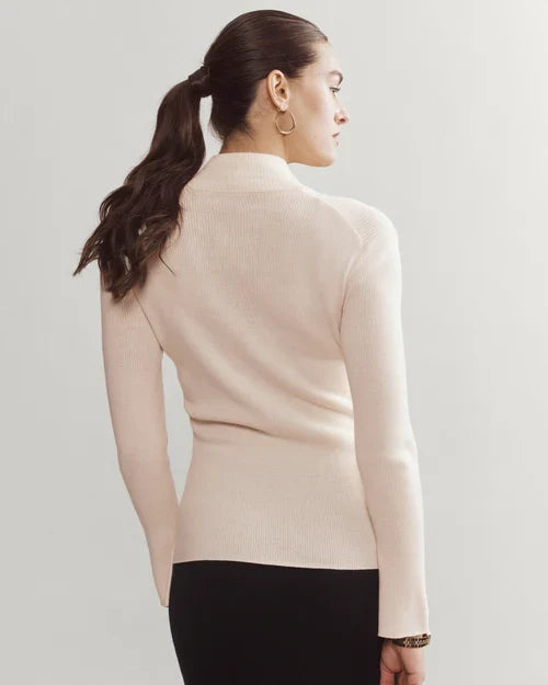 Rhone - Women's Porto Merino Blend Full Zip Sweater