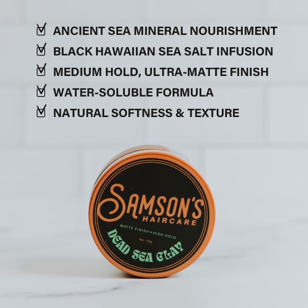 Samson's Dead Sea Clay 4 oz - Palms Fashion Inc.