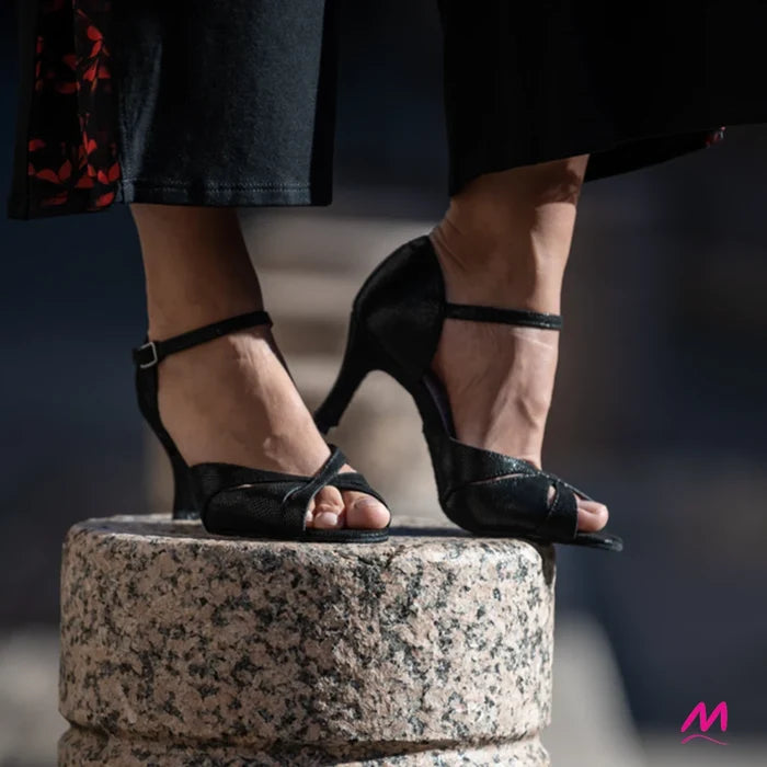 Saphir Open Toe Ballroom Shoe