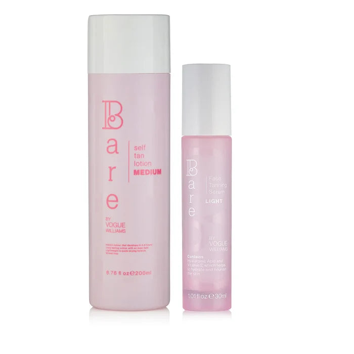 Self Tan Lotion and Face Serum - Medium/Light