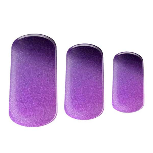 Semi-cured Gel Nail Wraps - Amethyst Eclipse