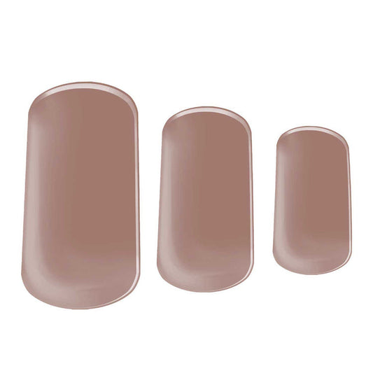 Semi-cured Gel Nail Wraps - Classic Chocolate