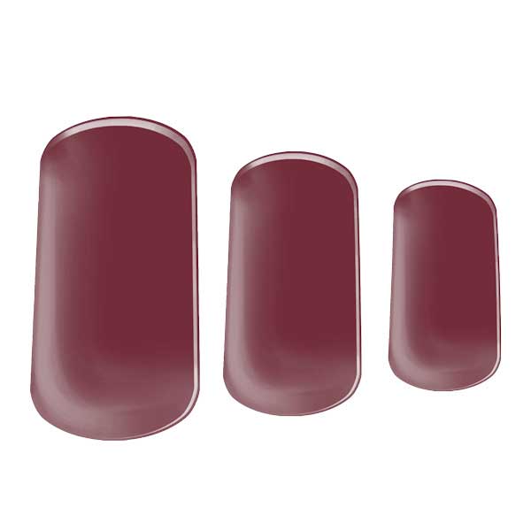 Semi-cured gel nail wraps in Mulberry, product sheet