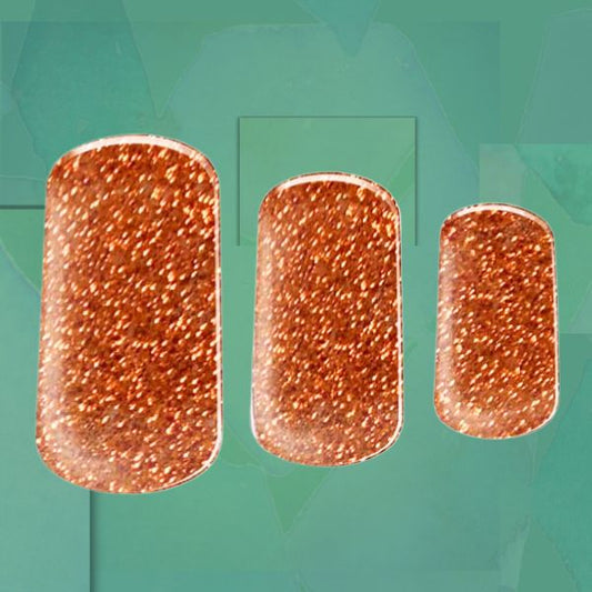 Semi-cured Gel Nail Wraps - Showgirl Orange