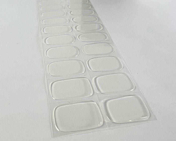 Semi-cured Gel Nail Wraps - Transparent