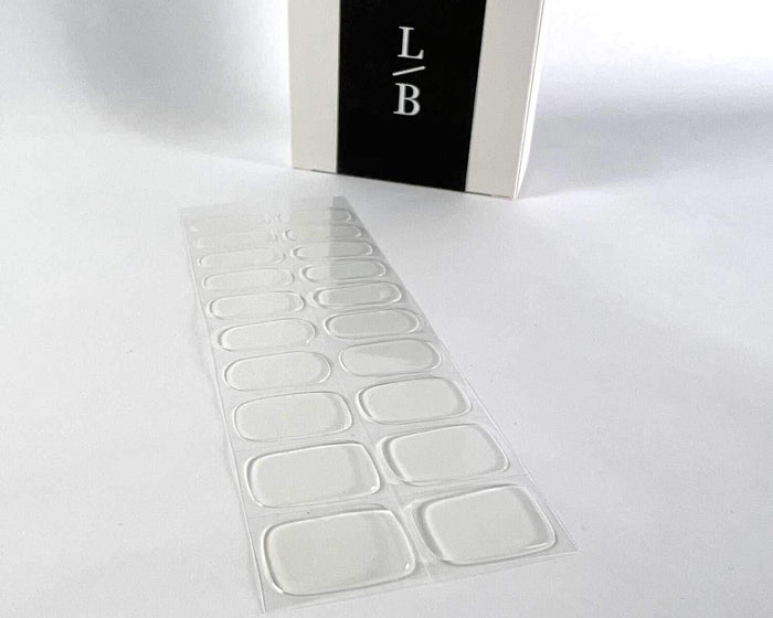 Semi-cured Gel Nail Wraps - Transparent