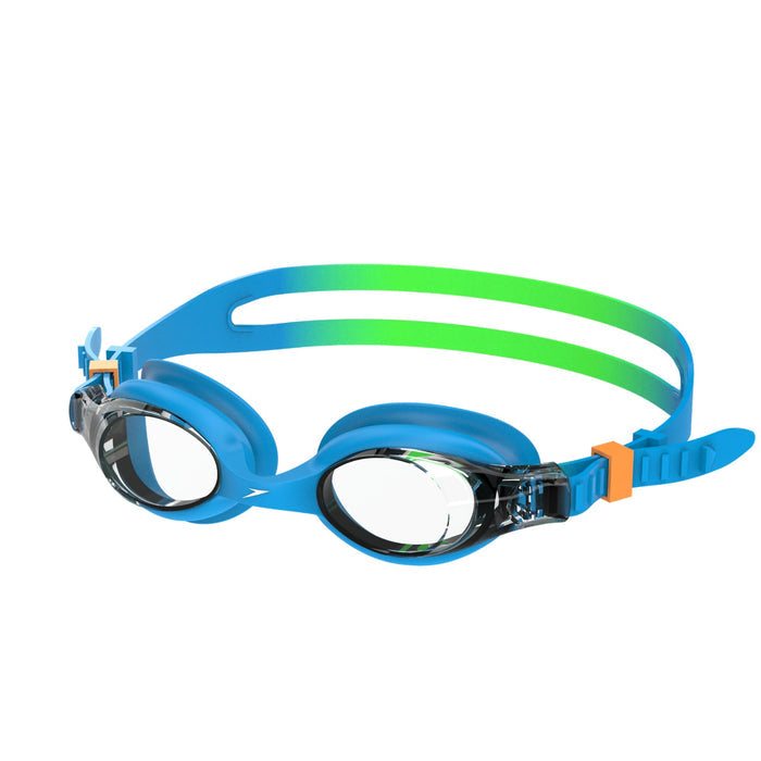 Azure Blue/Fluro Green