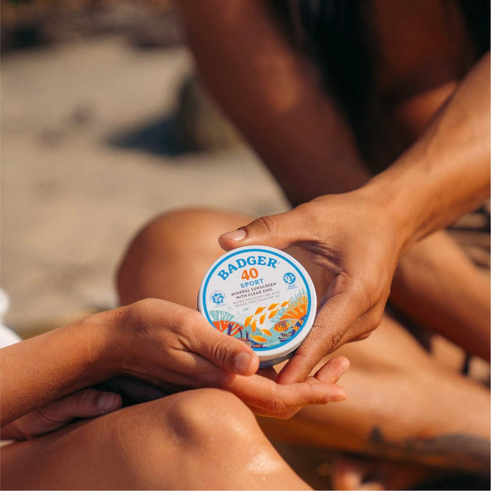 Clear Zinc Mineral Sunscreen Tin - SPF 40