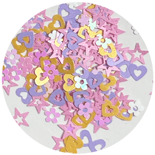 Spring Love Glitter Mix (D)