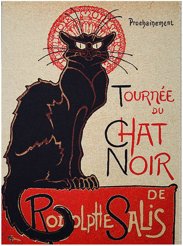 Steinlen Tournée du Chat Noir - Wall Hanging 68cm x 97 cm (70 rod)