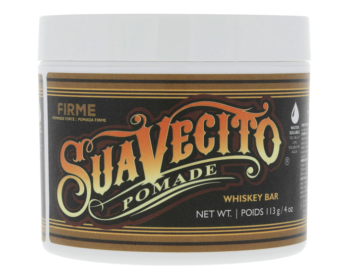 Suavecito Whiskey Bar Stong Pomade, 4 oz
