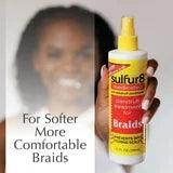 SULFUR8 Medicated Anti-Dandruff Treatment for Braids  356 mL  12 oz