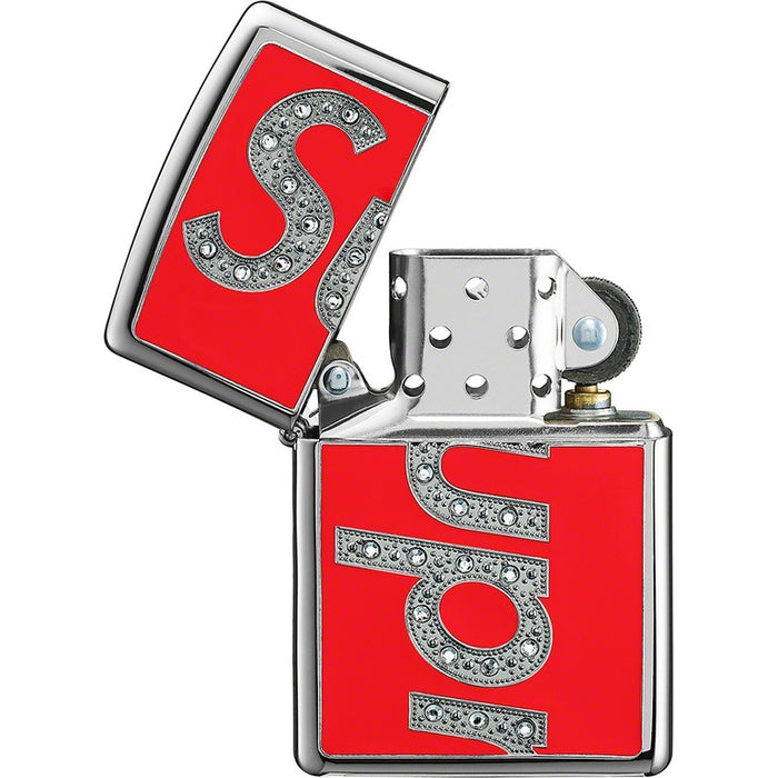 Supreme Swarovski Zippo (Red)