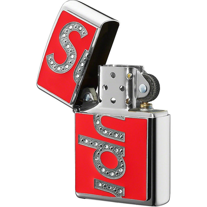 Supreme Swarovski Zippo (Red)
