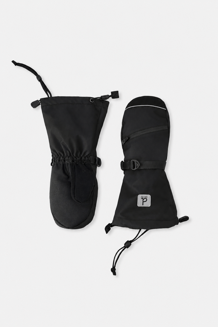 Teknik Winter Mittens Black-0