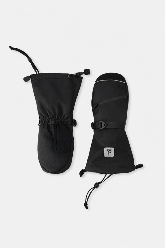 Teknik Winter Mittens Black-0