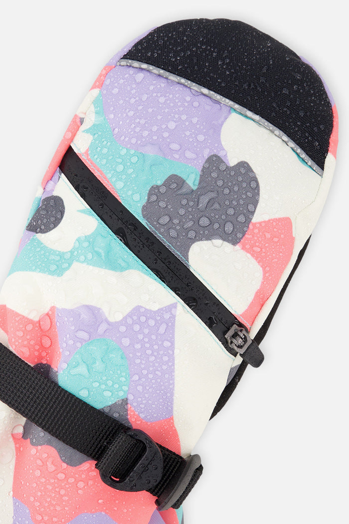 Teknik Winter Mittens Coral Camouflage-3