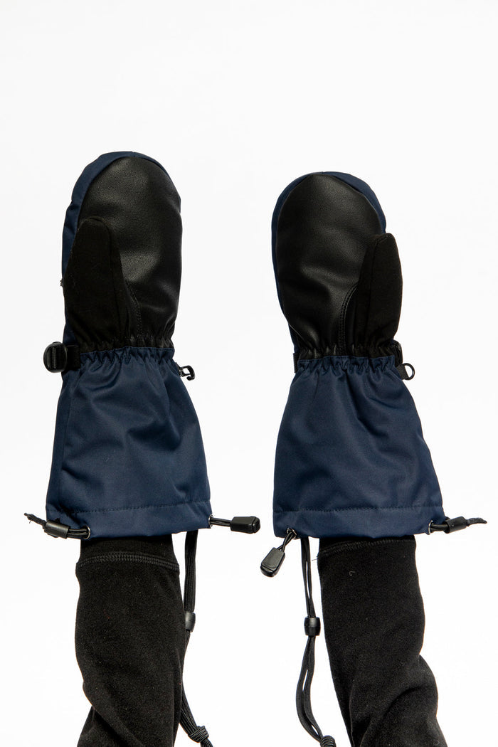 Teknik Winter Mittens Navy Blue-2