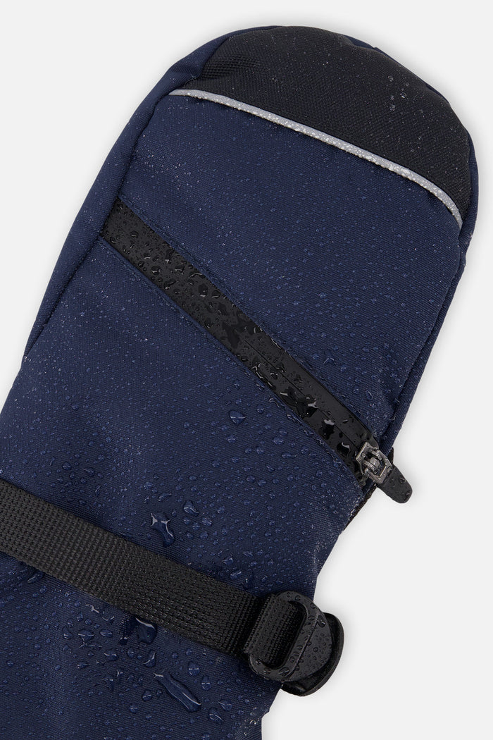 Teknik Winter Mittens Navy Blue-3