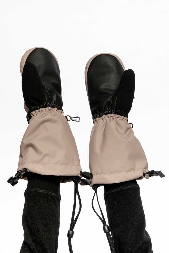Teknik Winter Mittens Taupe-2