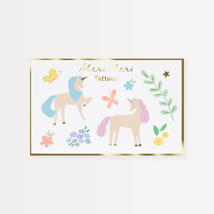 Meri Meri - Temporary Tattoo - Unicorn