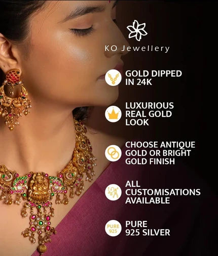 The Mohit Silver Kempu Earrings