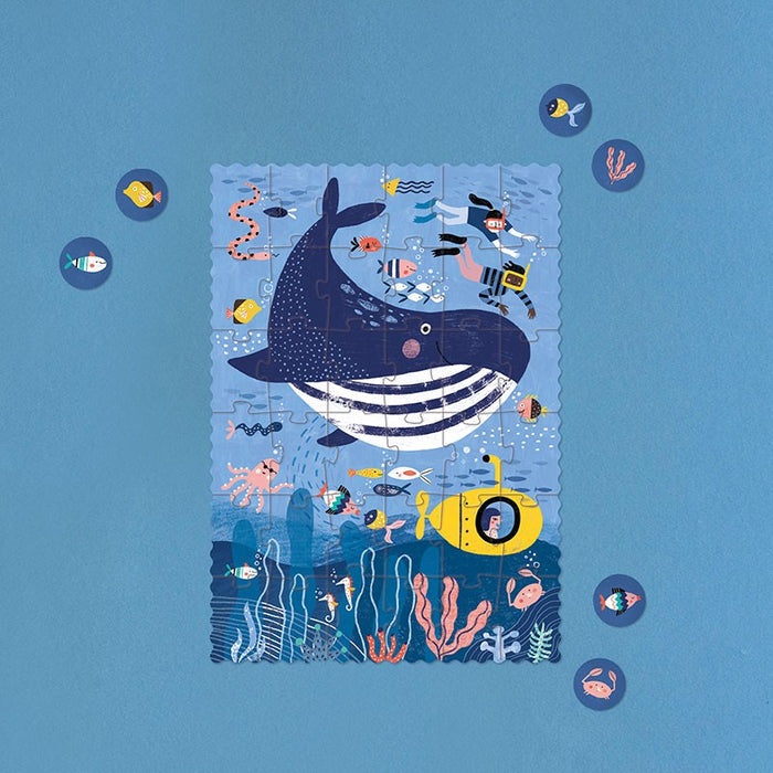 Londji - Tiny Puzzle - Ocean - Contents