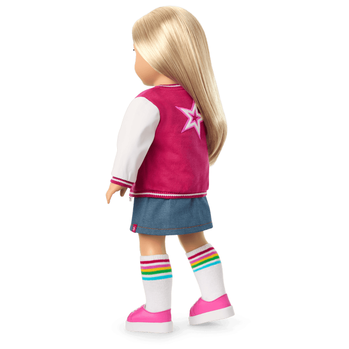 Truly Me™ 18-inch Doll #100, Puppy, Mini Backpack & Accessories AG™ Star Squad Bundle