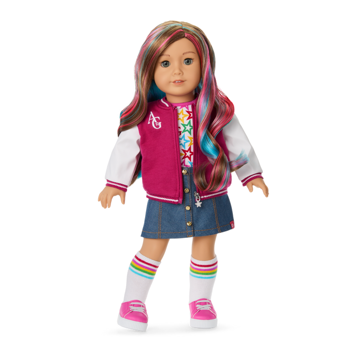 Truly Me™ 18-inch Doll #101, Puppy, Mini Backpack & Accessories AG™ Star Squad Bundle