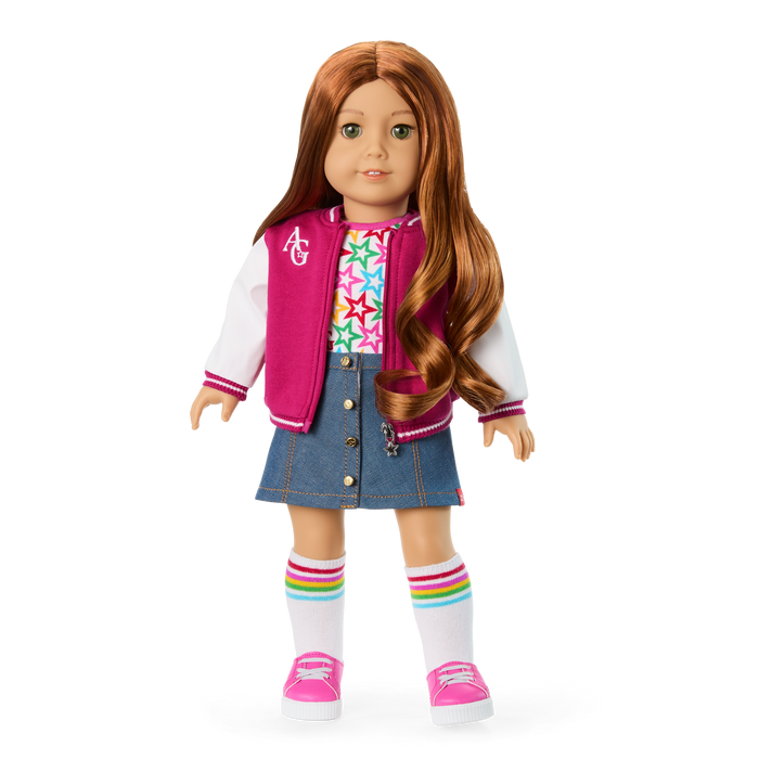 Truly Me™ 18-inch Doll #103, Puppy, Mini Backpack & Accessories AG™ Star Squad Bundle