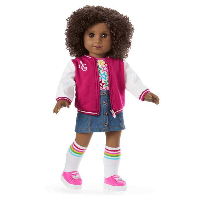 Truly Me™ 18-inch Doll #112, Puppy, Mini Backpack & Accessories AG™ Star Squad Bundle