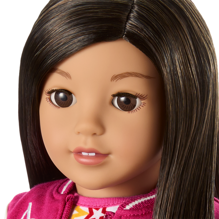 Truly Me™ 18-inch Doll #124, Puppy, Mini Backpack & Accessories AG™ Star Squad Bundle