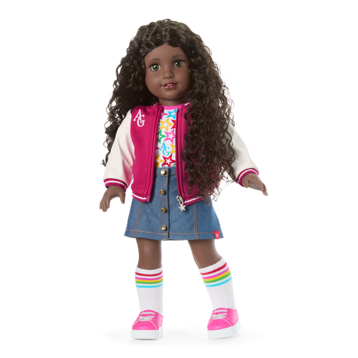 Truly Me™ 18-inch Doll #127, Puppy, Mini Backpack & Accessories AG™ Star Squad Bundle