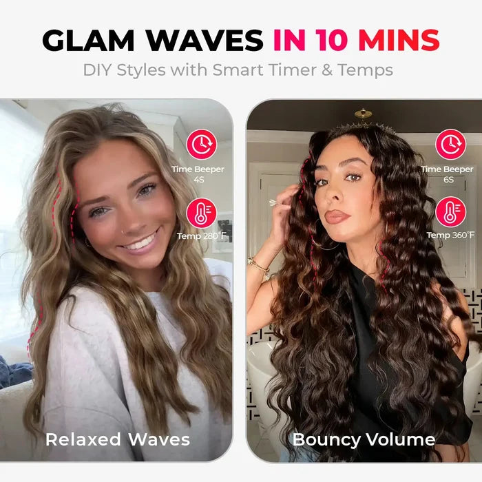 Best waver for hair — TYMO ROVY creates long-lasting beachy waves