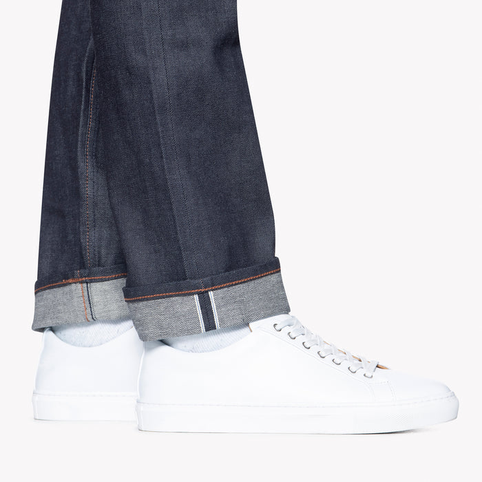 UB122 Skinny Fit 11oz Indigo Stretch Selvedge Denim | The Unbranded Brand