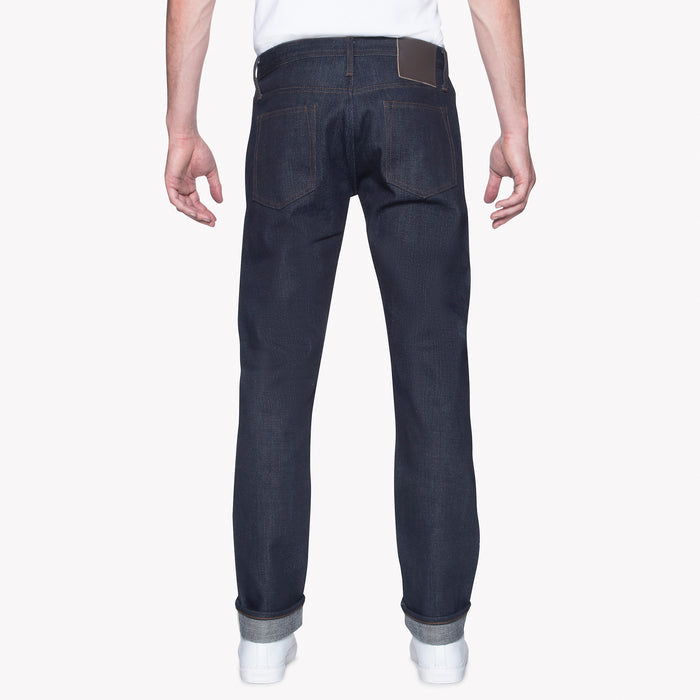 UB221 Tapered Fit 21oz Heavyweight Indigo Selvedge Denim | The Unbranded Brand