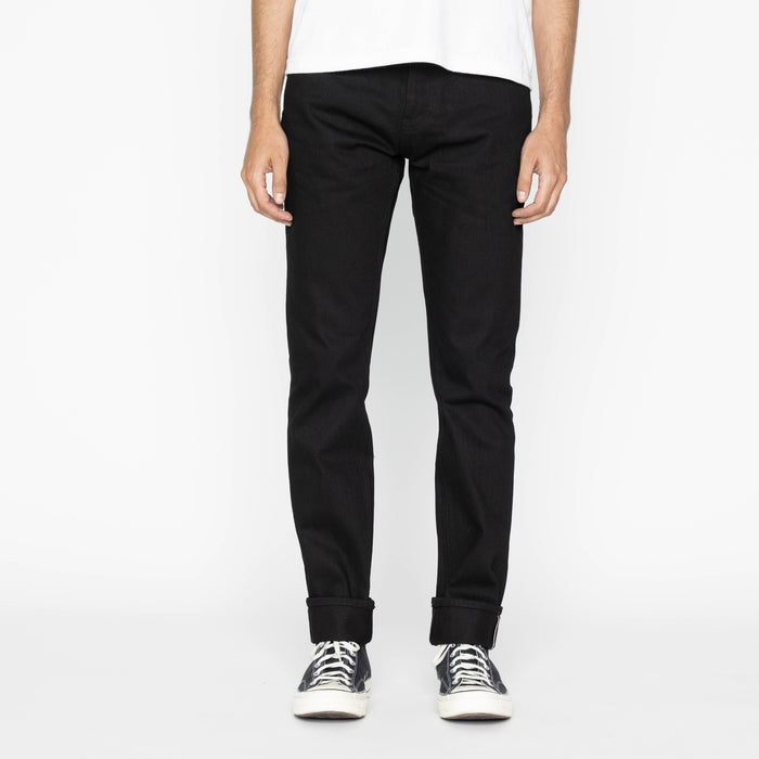 UB248 Tapered  Fit - 14.5oz. Slubby Black Selvedge