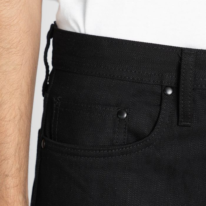UB248 Tapered  Fit - 14.5oz. Slubby Black Selvedge