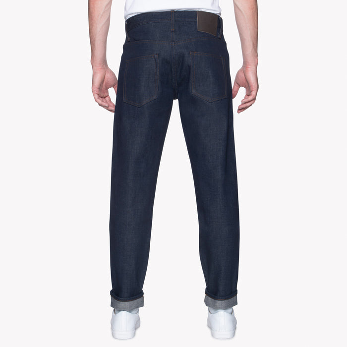 UB621 Relaxed Tapered Fit 21oz Indigo Selvedge Denim | The Unbranded Brand