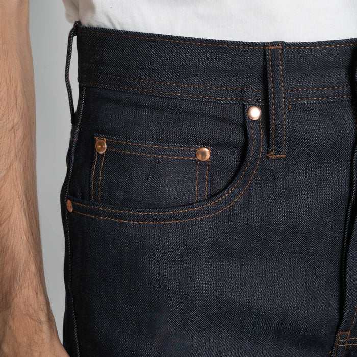 UB722 Wide Fit - 11oz Indigo Stretch Selvedge Denim