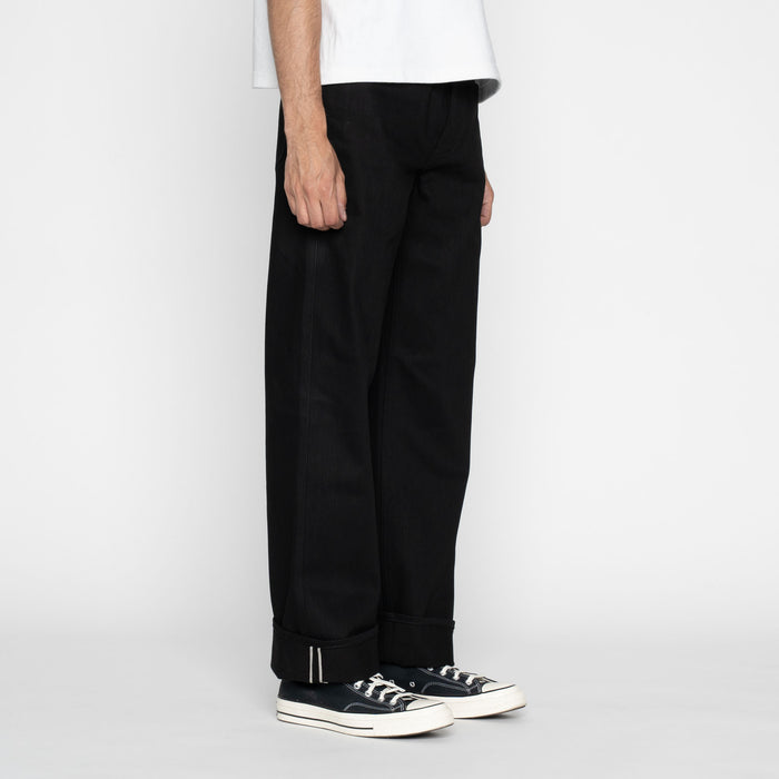 UB748 Wide - 14.5oz. Slubby Black Selvedge