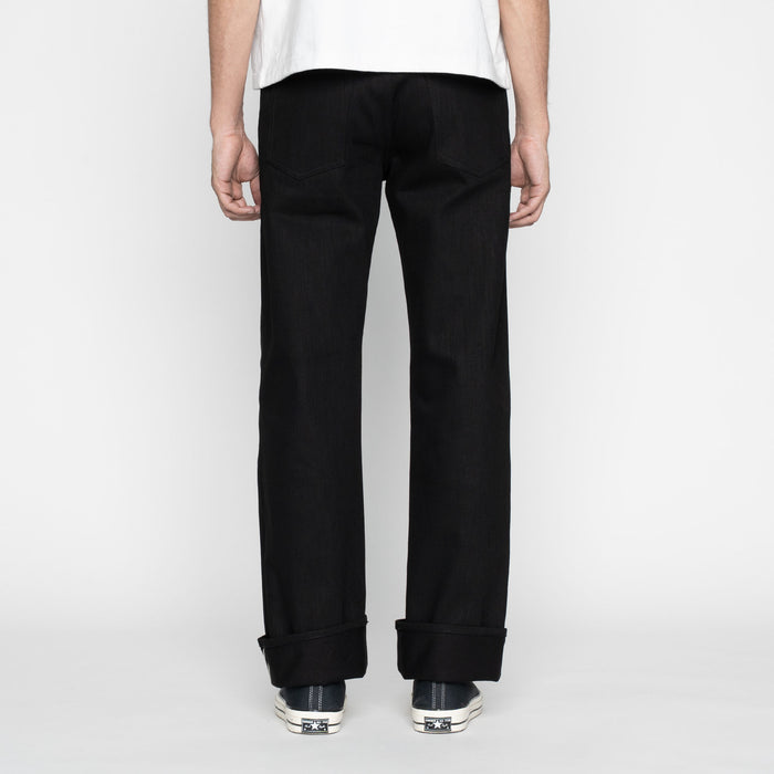 UB748 Wide - 14.5oz. Slubby Black Selvedge