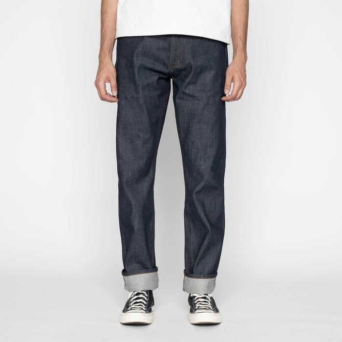 UB801 Relaxed Straight Fit  - 14.5oz Indigo Selvedge