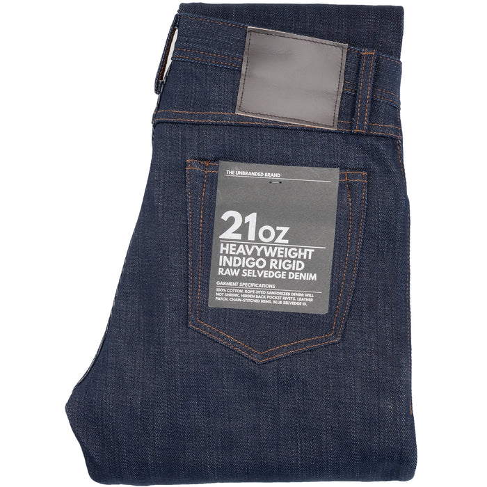 UB821 Relaxed Straight Fit - 21oz Indigo Selvedge