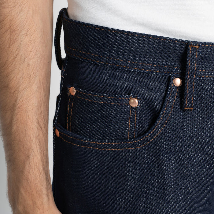 UB821 Relaxed Straight Fit - 21oz Indigo Selvedge