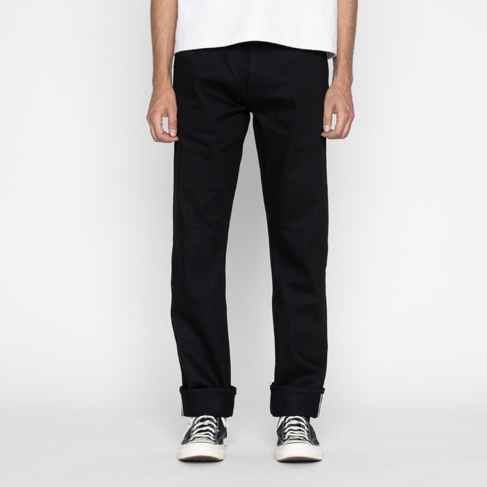 UB844 Relaxed Straight Fit - 11oz Black Stretch Selvedge