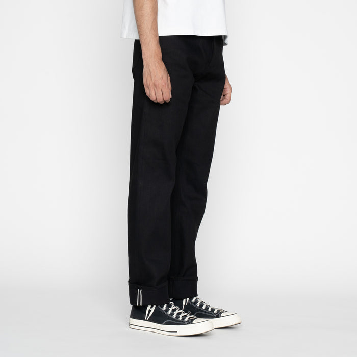 UB844 Relaxed Straight Fit - 11oz Black Stretch Selvedge